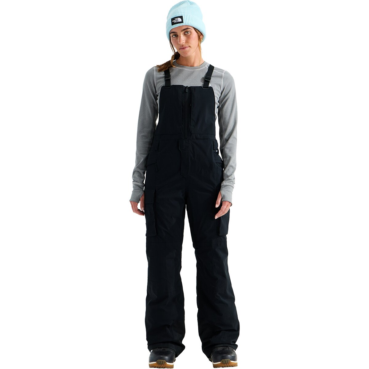 Image of The North Face Freedom Insulated Bib Pant - Women's TNF Black 2, S/Reg