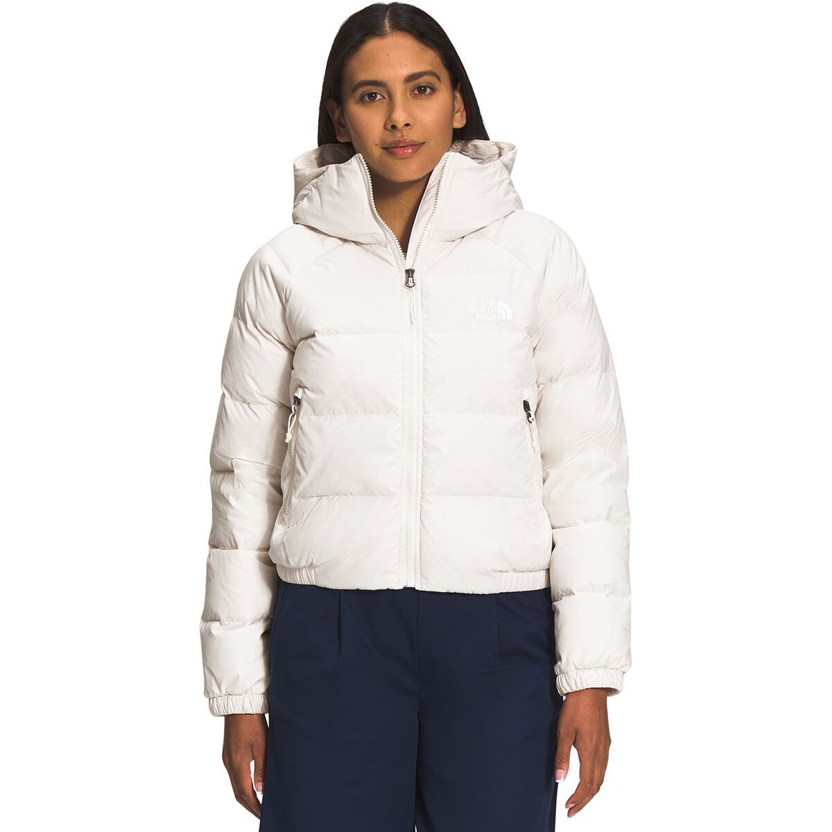 The North Face Hydrenalite Down Hooded Jacket - Women's Gardenia White, XXL