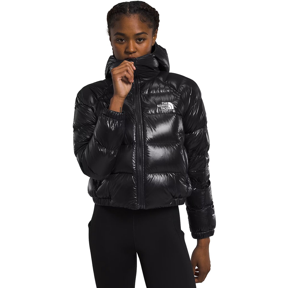 The North Face The North Face Hydrenalite Down Hooded Jacket - Women's TNF Black Shine, XS - $250.00 at Backcountry.com