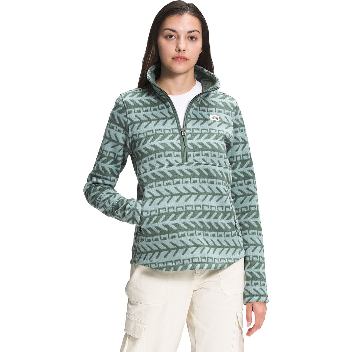 north face women's crescent pullover