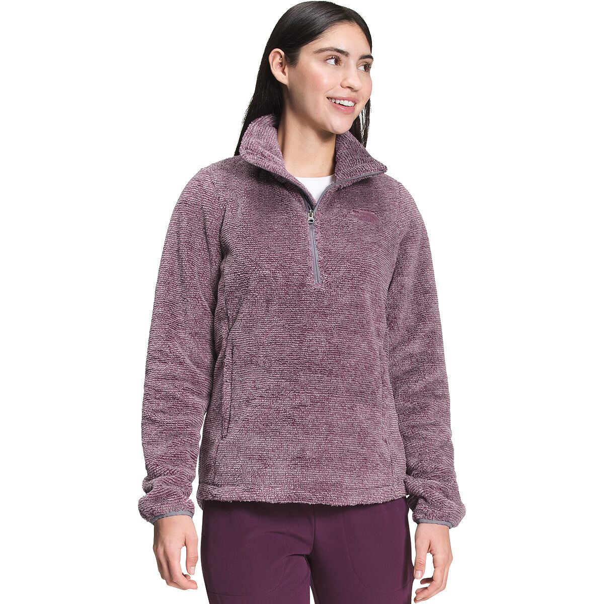 The North Face Printed Multi-Color Osito 1/4-Zip Pullover - Women's