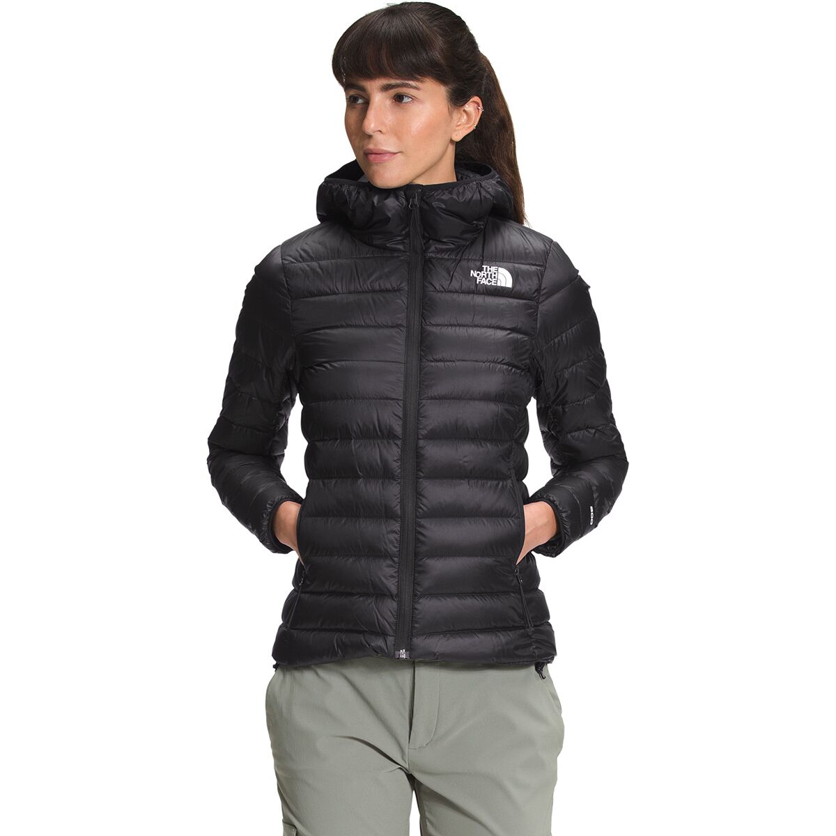 womens north face hooded jacket