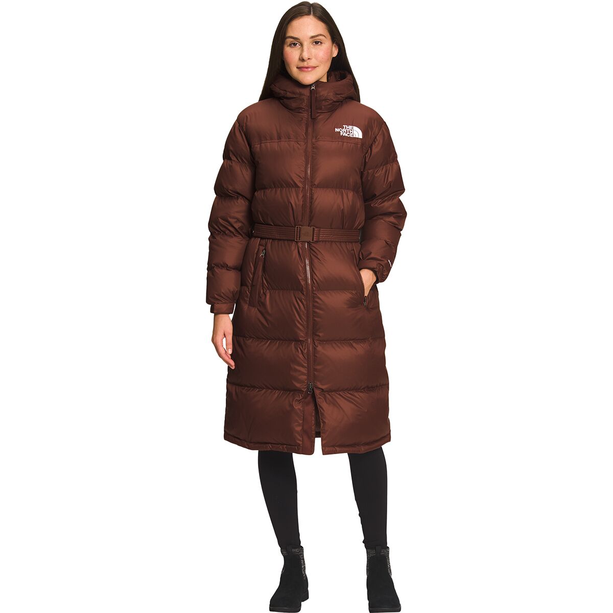 The North Nuptse Belted Long Women's - Clothing