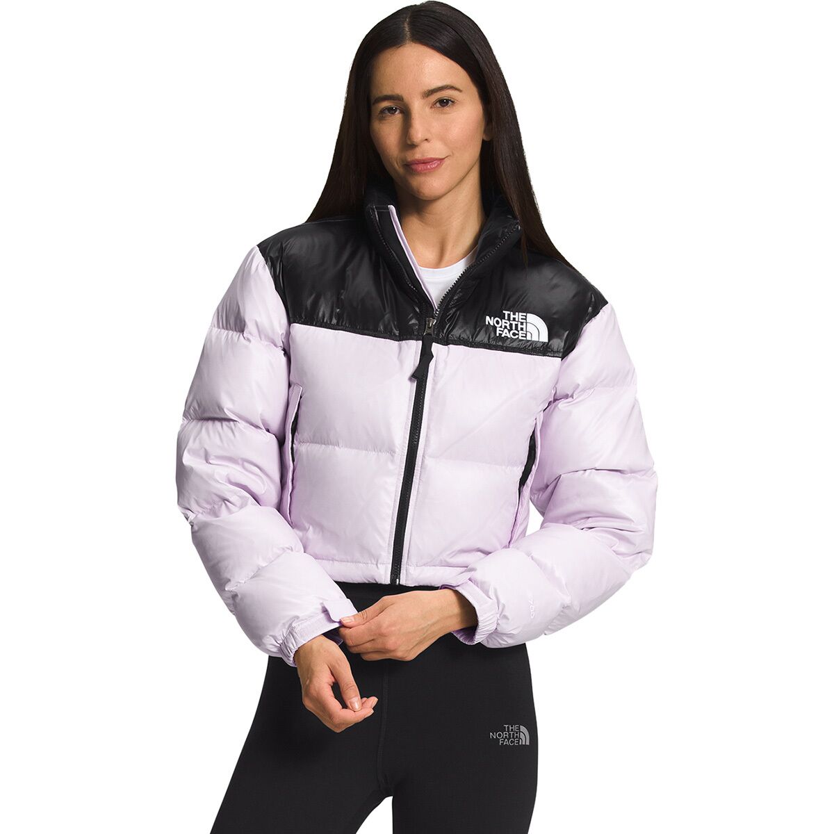 The North Face Womens Nuptse 700 Fill Short Jacket AVNVWLASTSPRPRT