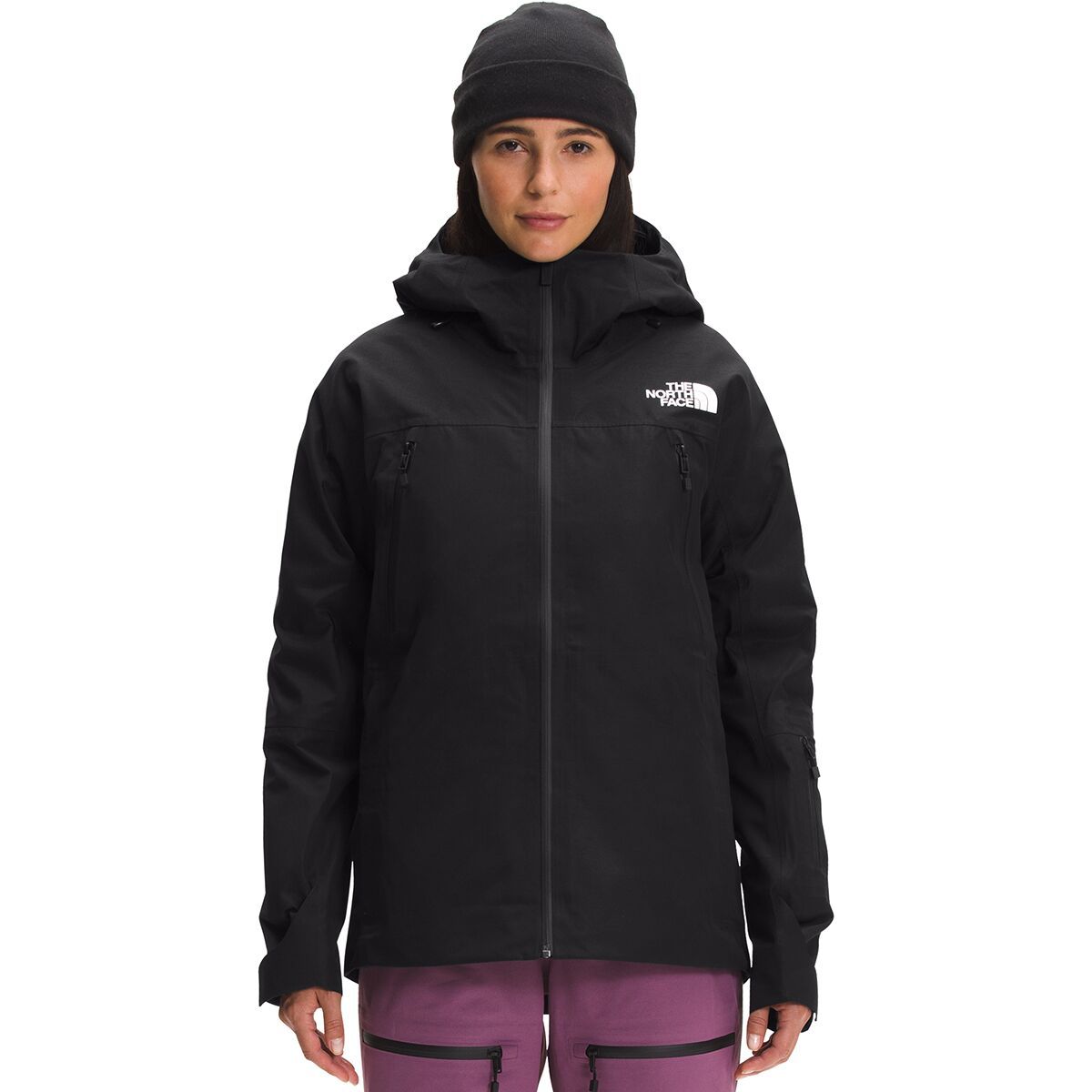 the north face black ski jacket