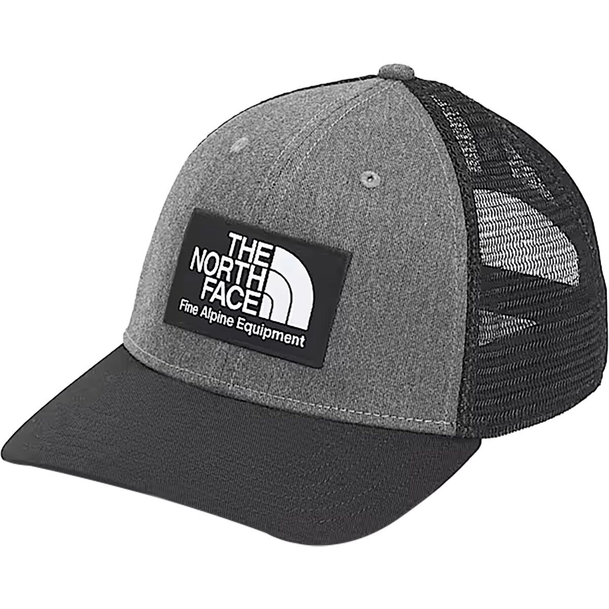 The North Face Deep Fit Mudder Trucker Hat TNF Black/TNF Medium Grey Heather, One Size