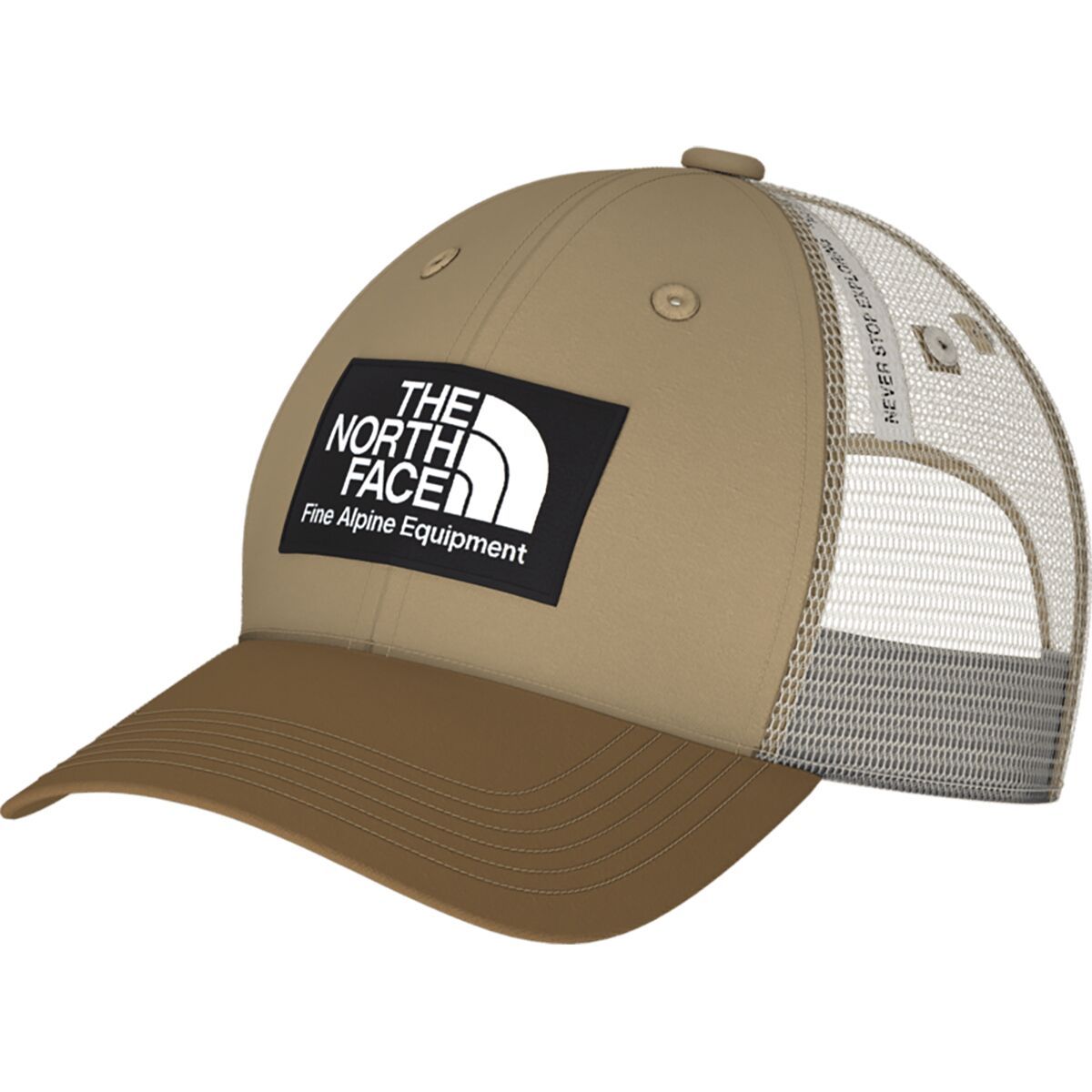 The North Face Deep Fit Mudder Trucker Hat Utility Brown/Khaki Stone, One Size