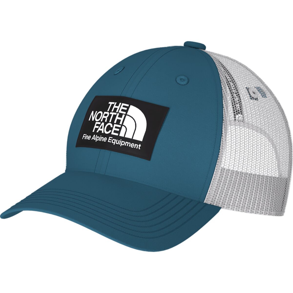 Image of The North Face Mudder Trucker Hat - Men's Dusk Blue, One Size