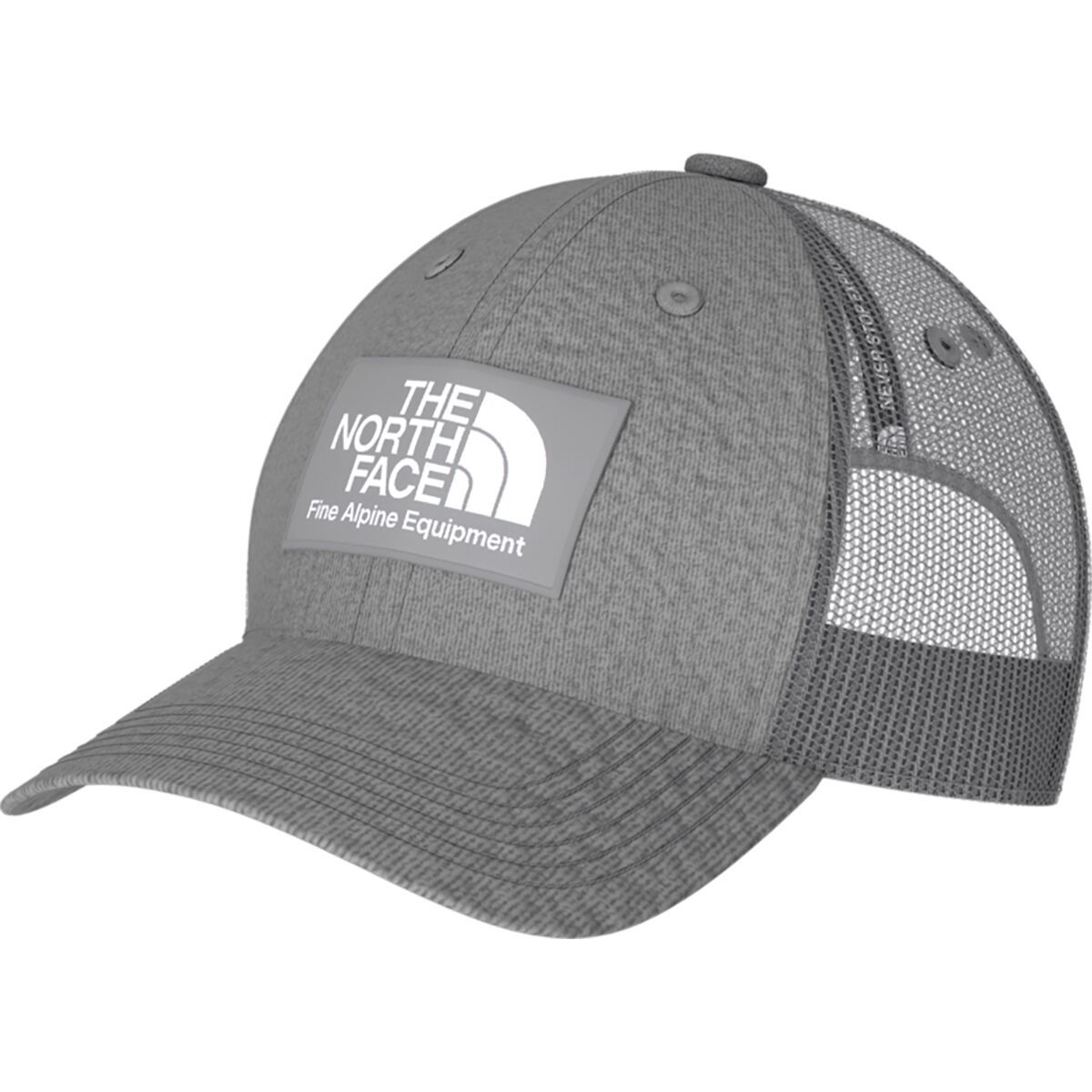 Image of The North Face Mudder Trucker Hat - Men's TNF Medium Grey Heather, One Size