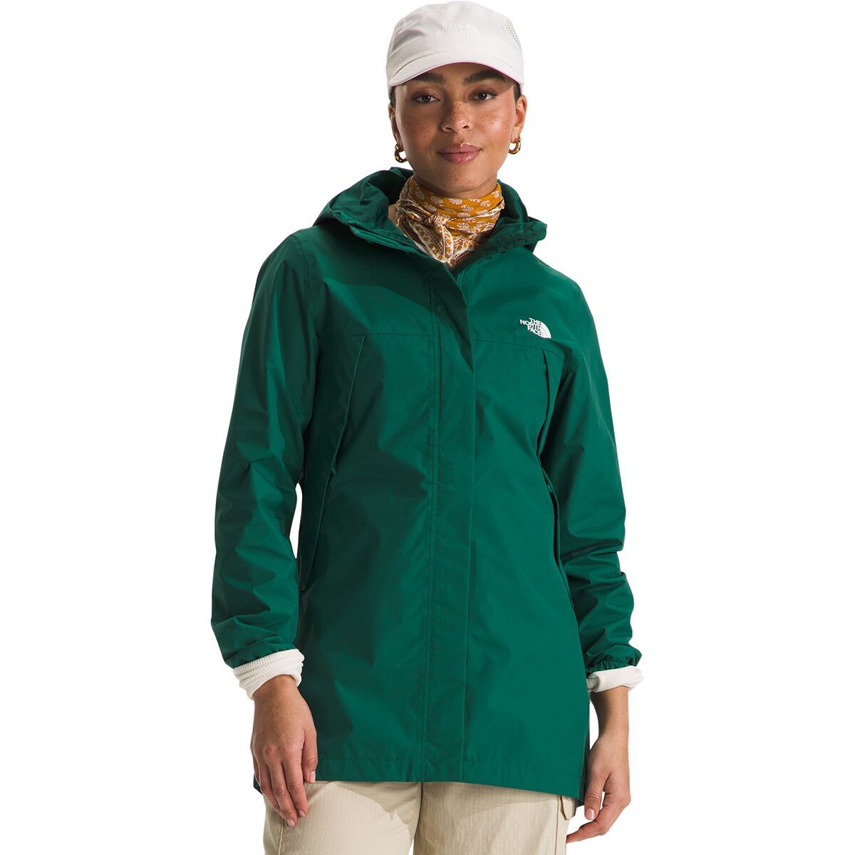 The North Face Antora Parka - Women's Evergreen, XS
