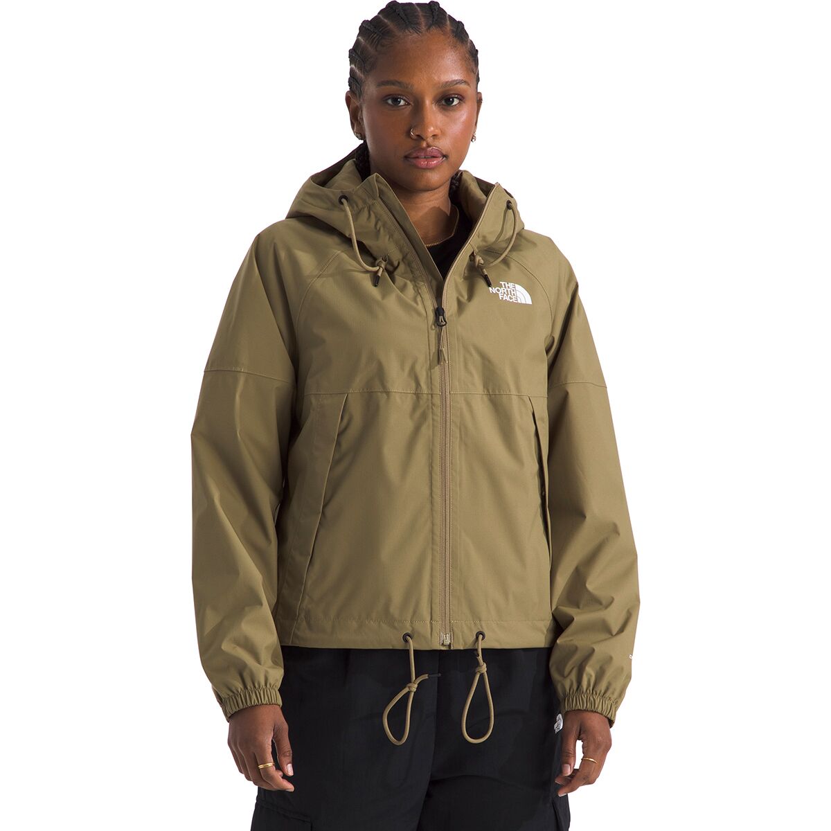 Image of The North Face Antora Rain Hooded Jacket - Women's Cedar, XL