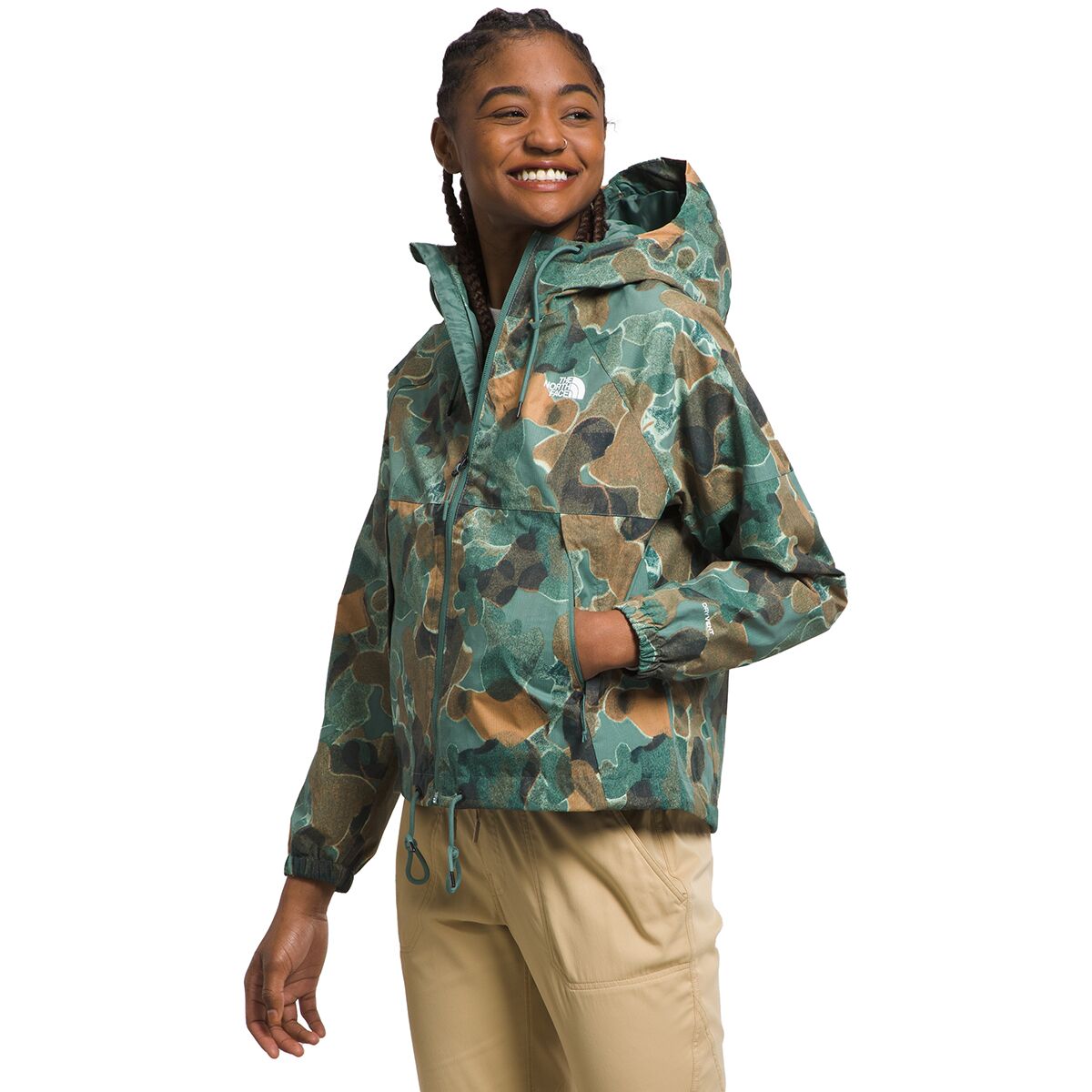 Women's camouflage on sale anorak jackets