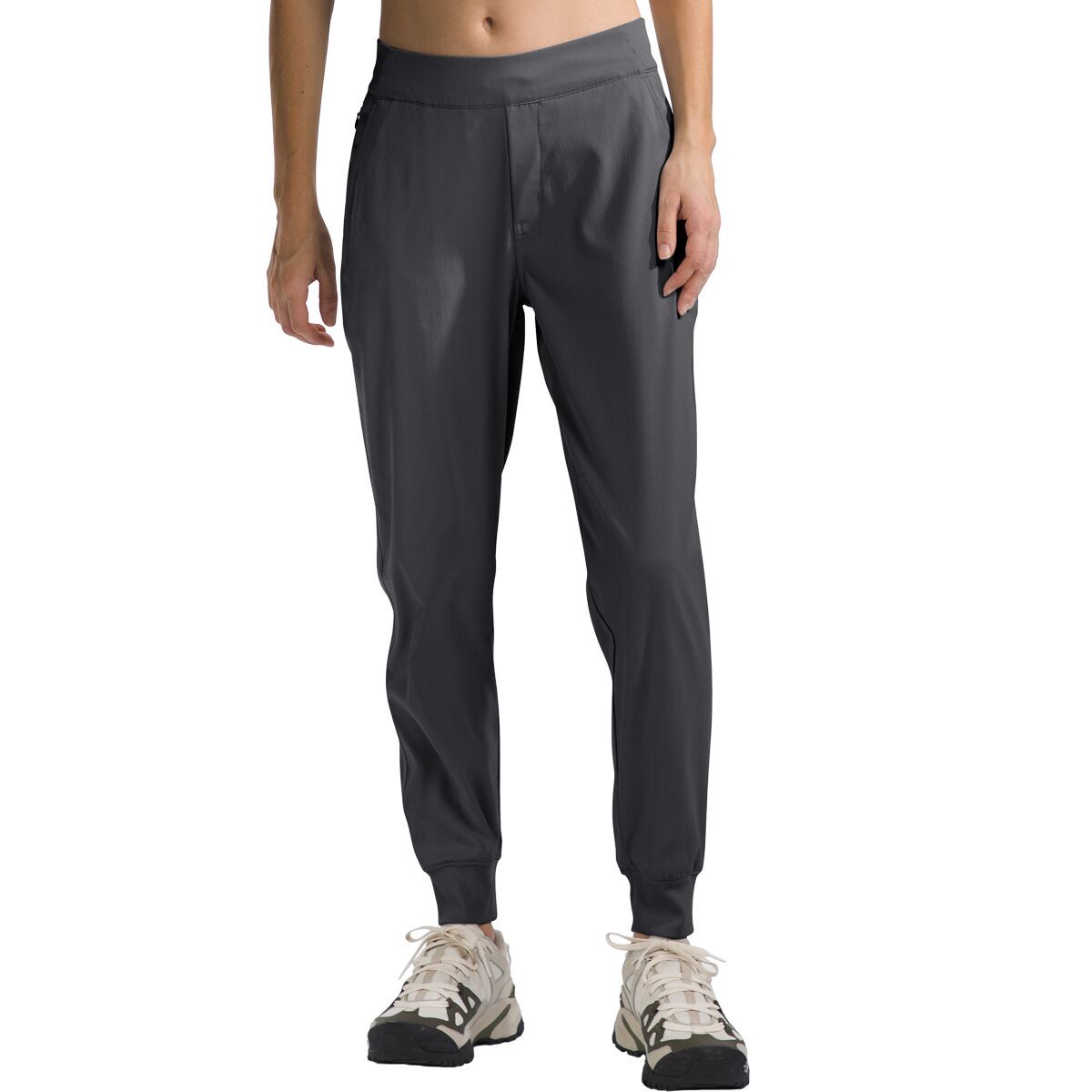 Image of The North Face Aphrodite Jogger - Women's Asphalt Grey/NPF, M/Reg