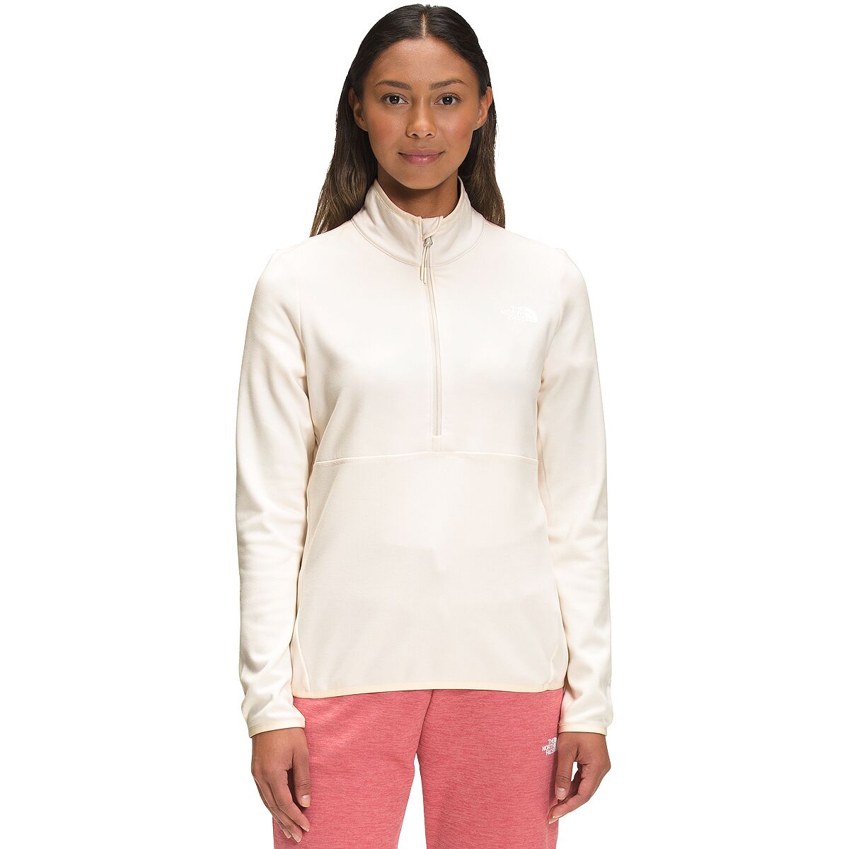 North face 1 online 4 zip pullover women's