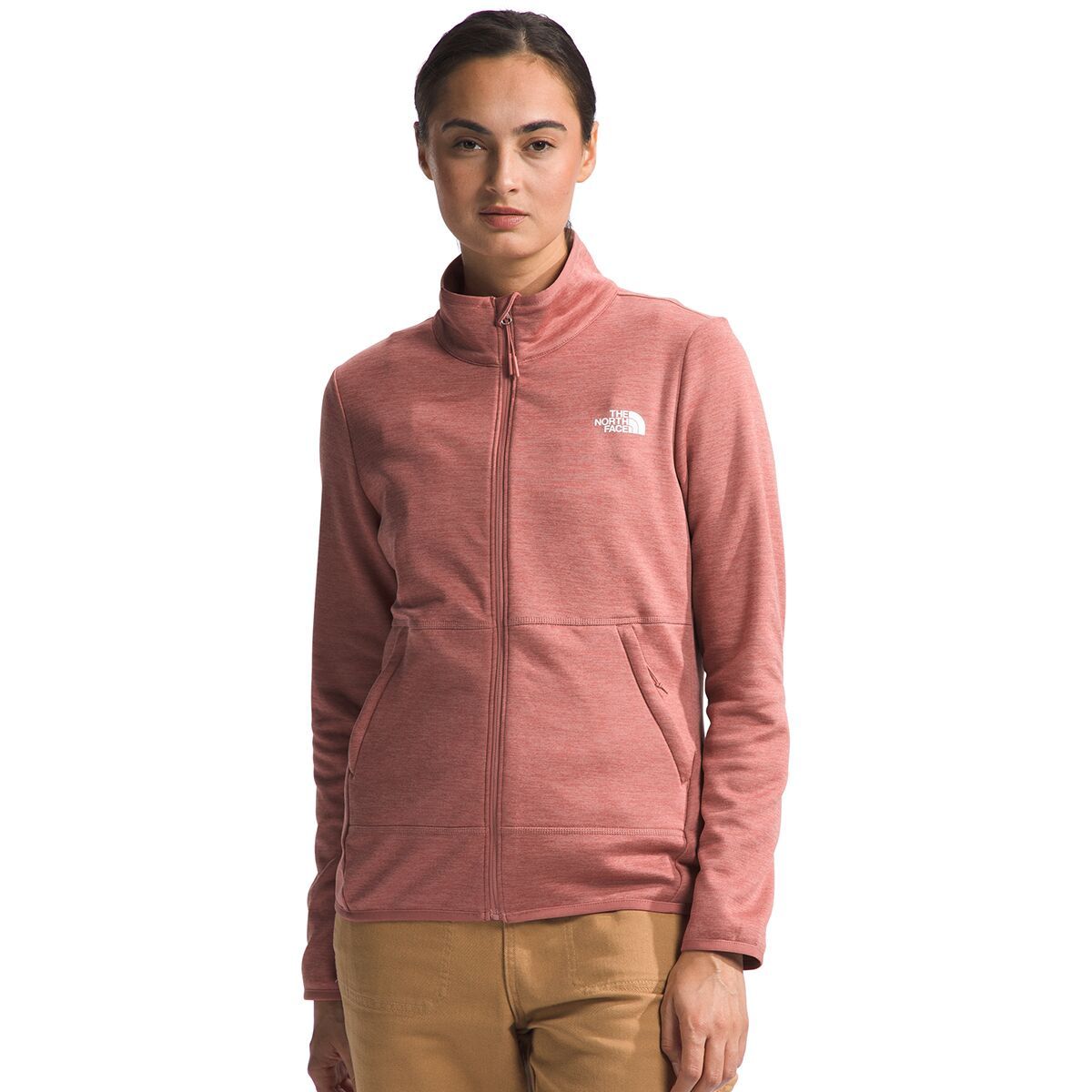 Image of The North Face Canyonlands Full-Zip Jacket - Women's Light Mahogany Heather, M