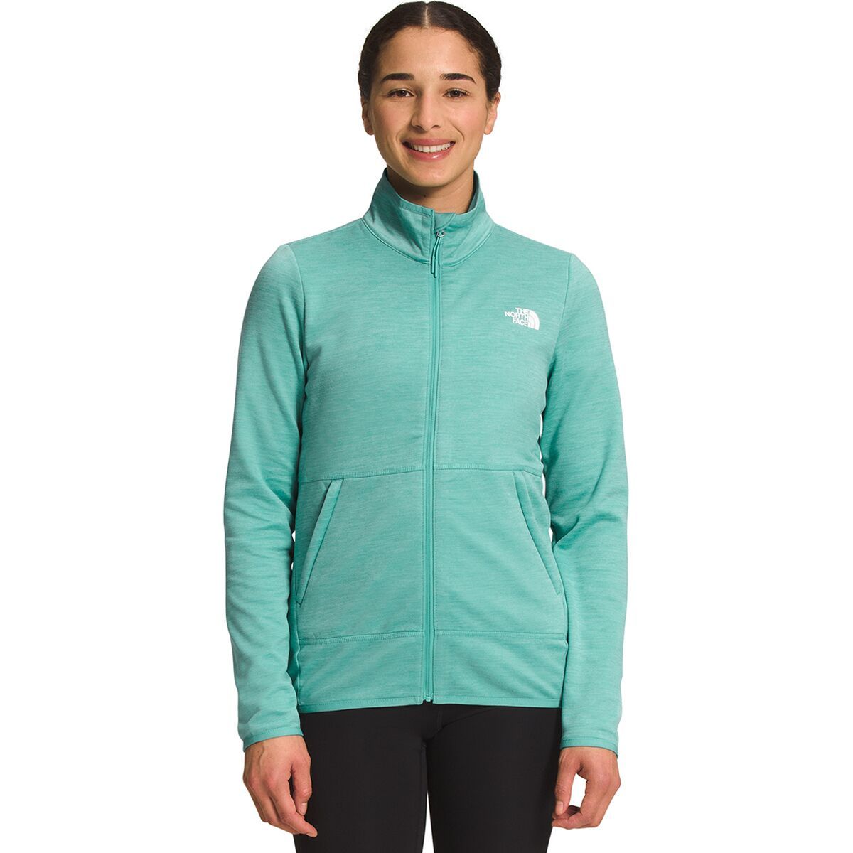 The North Face Canyonlands Full-Zip Jacket - Women's Wasabi Heather, XL