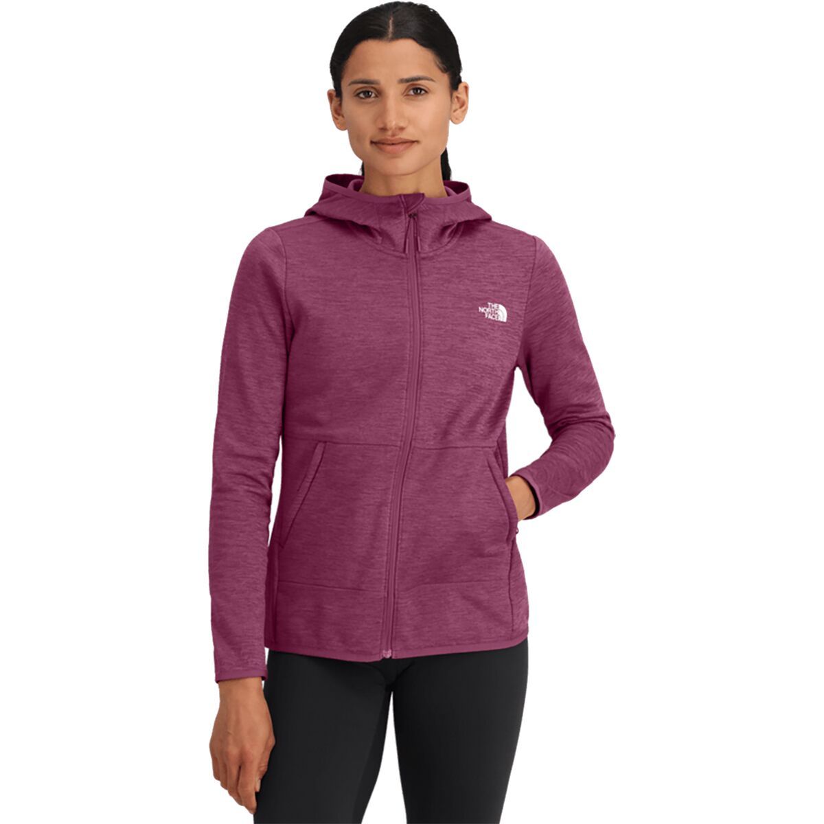 Image of The North Face Canyonlands Hooded Jacket - Women's Cyber Berry Heather, S