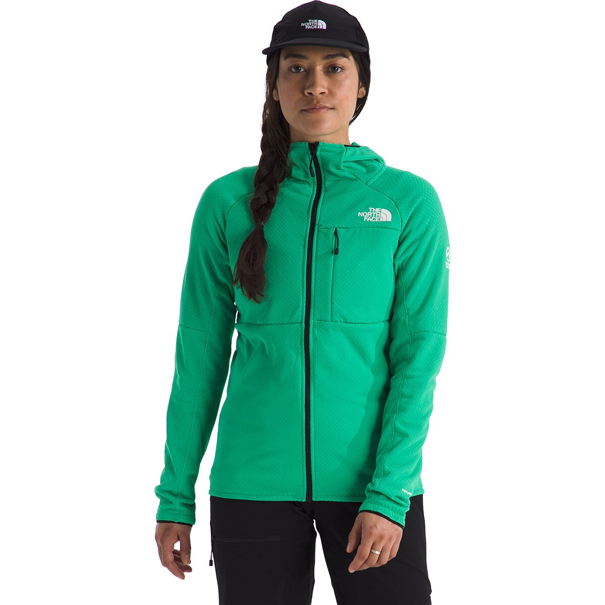 The North Face The North Face Summit FUTUREFLEECE Full-Zip Hooded Jacket - Women's Nebula Green, L