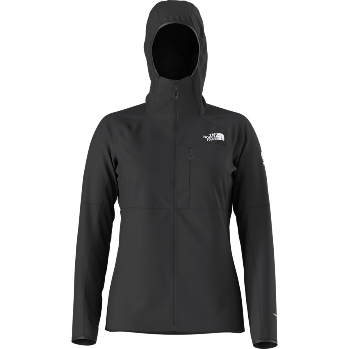 Image of The North Face Summit FUTUREFLEECE Full-Zip Hooded Jacket - Women's TNF Black/NPF, XXL