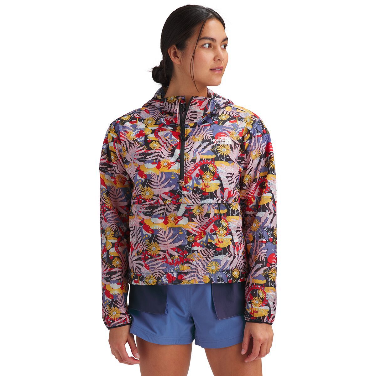 the north face windy peak anorak jacket