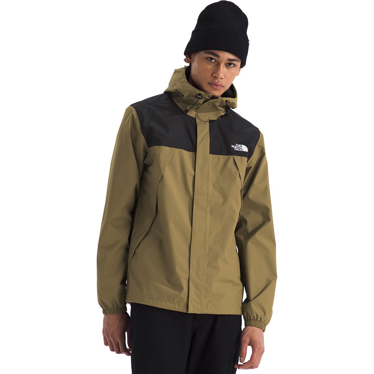 Image of The North Face Antora Jacket - Men's Cedar/TNF Black, L