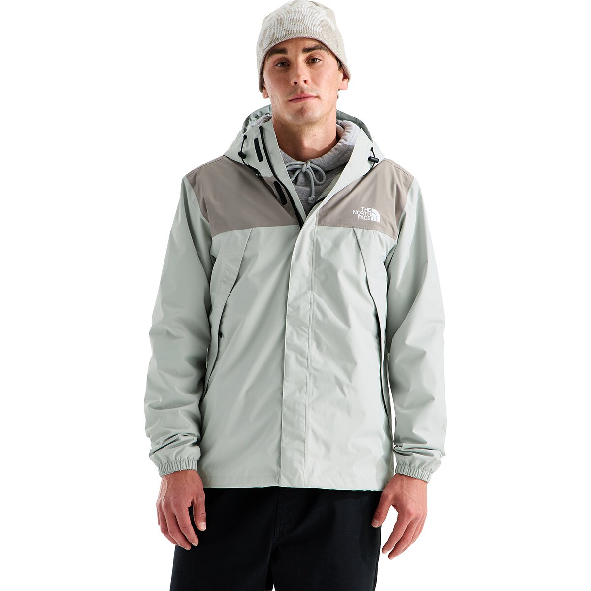 Image of The North Face Antora Jacket - Men's Cumulus Cloud/Stone Slab, S