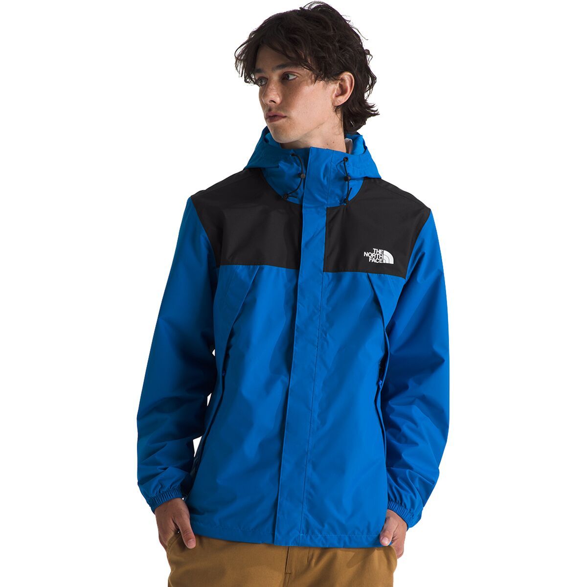 Image of The North Face Antora Jacket - Men's Hero Blue/TNF Black, XXL
