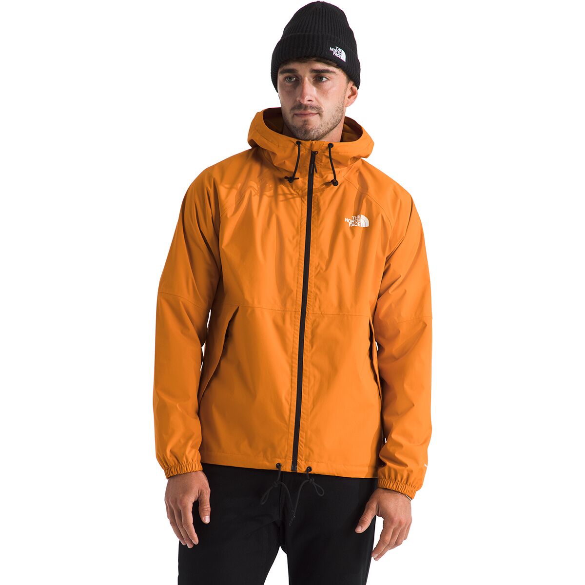Image of The North Face Antora Rain Hooded Jacket - Men's Dust Orange, XXL