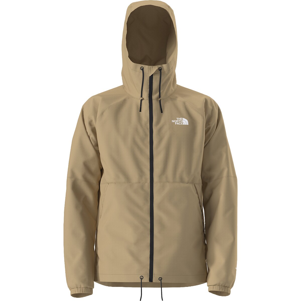 Image of The North Face Antora Rain Hooded Jacket - Men's Khaki Stone, XL