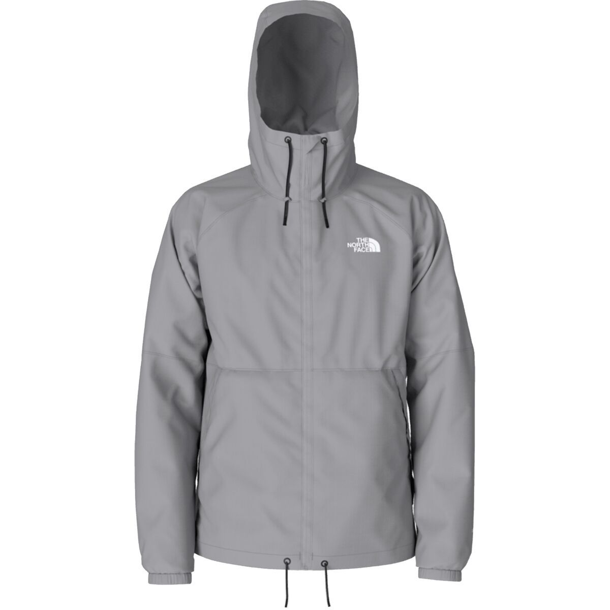 The North Face Antora Rain Hooded Jacket - Men's Meld Grey, L
