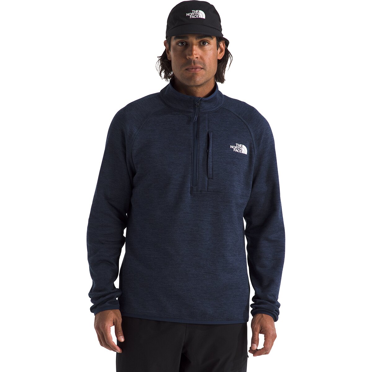 The North Face Canyonlands 1/2-Zip Pullover Fleece Jacket - Men's Summit Navy Heather, S
