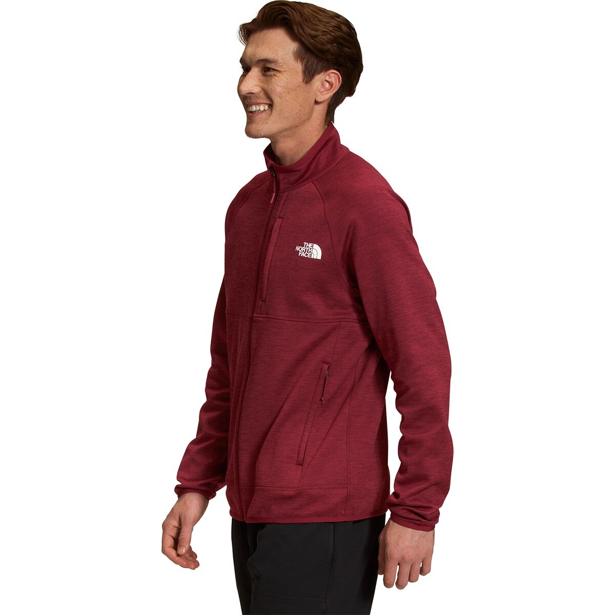 Burgundy north face shop fleece