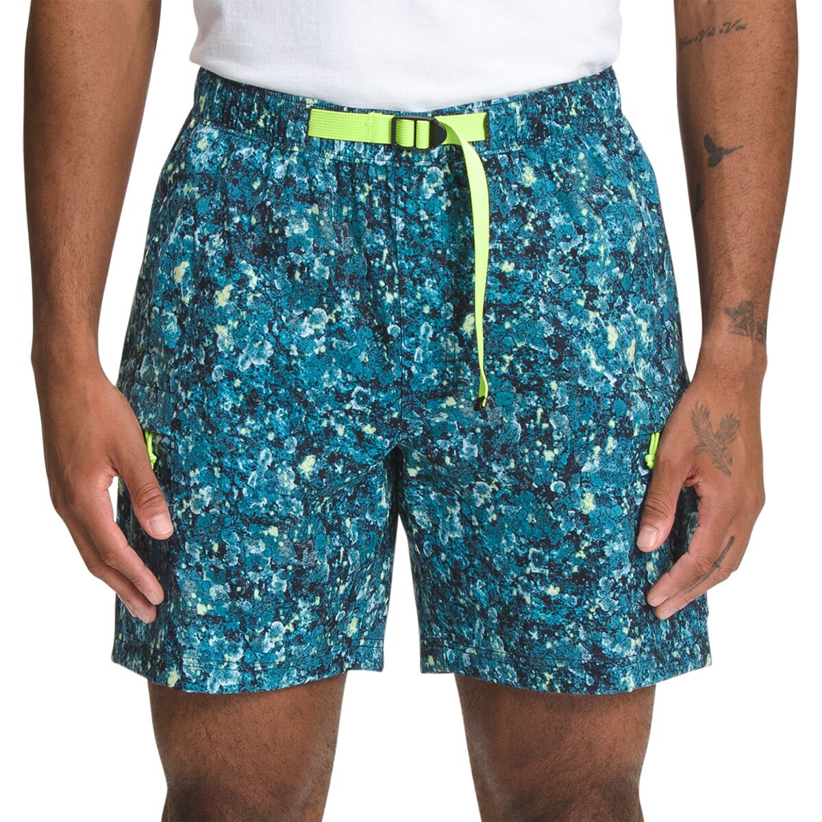 The North Face Class V Belted Printed 7in Short - Men's