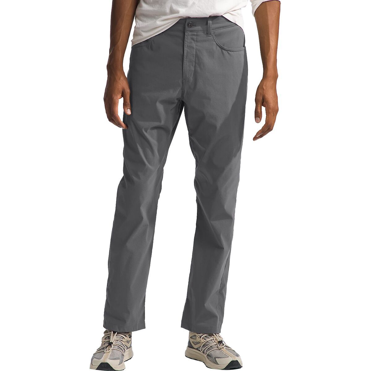 Image of The North Face Sprag 5-Pocket Pant - Men's Smoked Pearl/NPF, 33/Reg