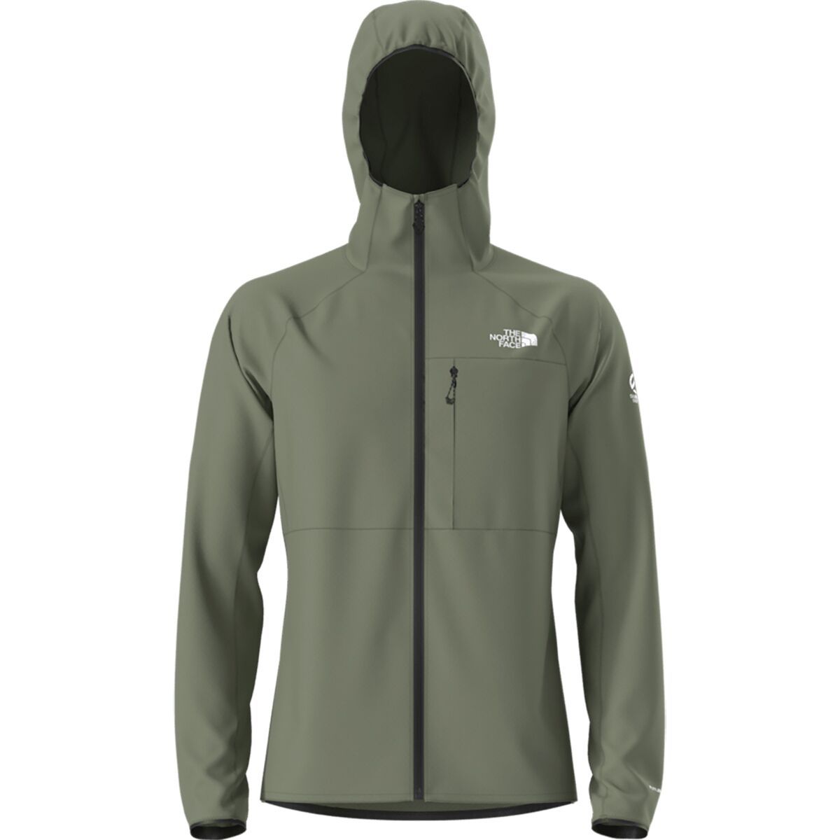 Image of The North Face Summit FUTUREFLEECE Full-Zip Hooded Jacket - Men's Bark Mist, M