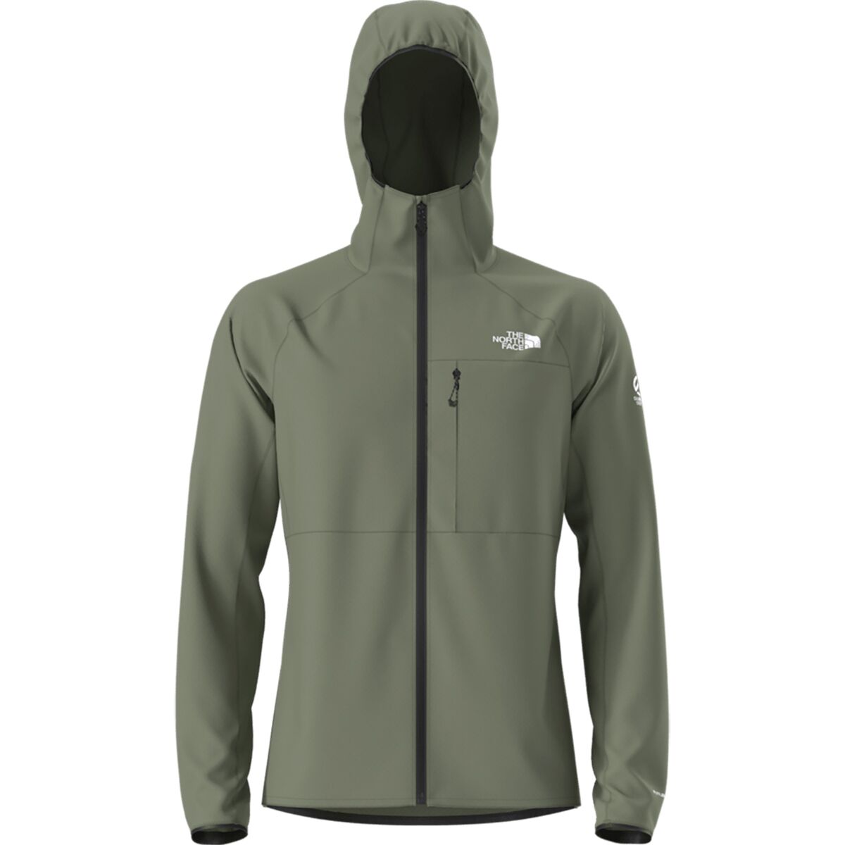 Image of The North Face Summit FUTUREFLEECE Full-Zip Hooded Jacket - Men's Bark Mist, XXL
