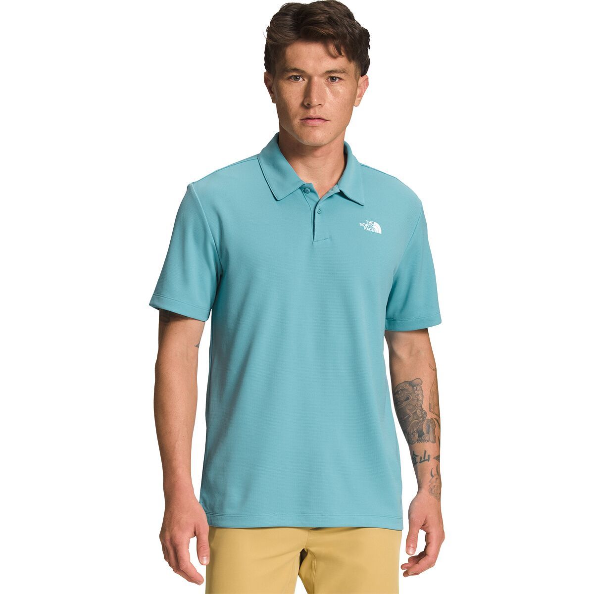 The North Face Wander Polo Shirt - Men's Reef Waters, XXL