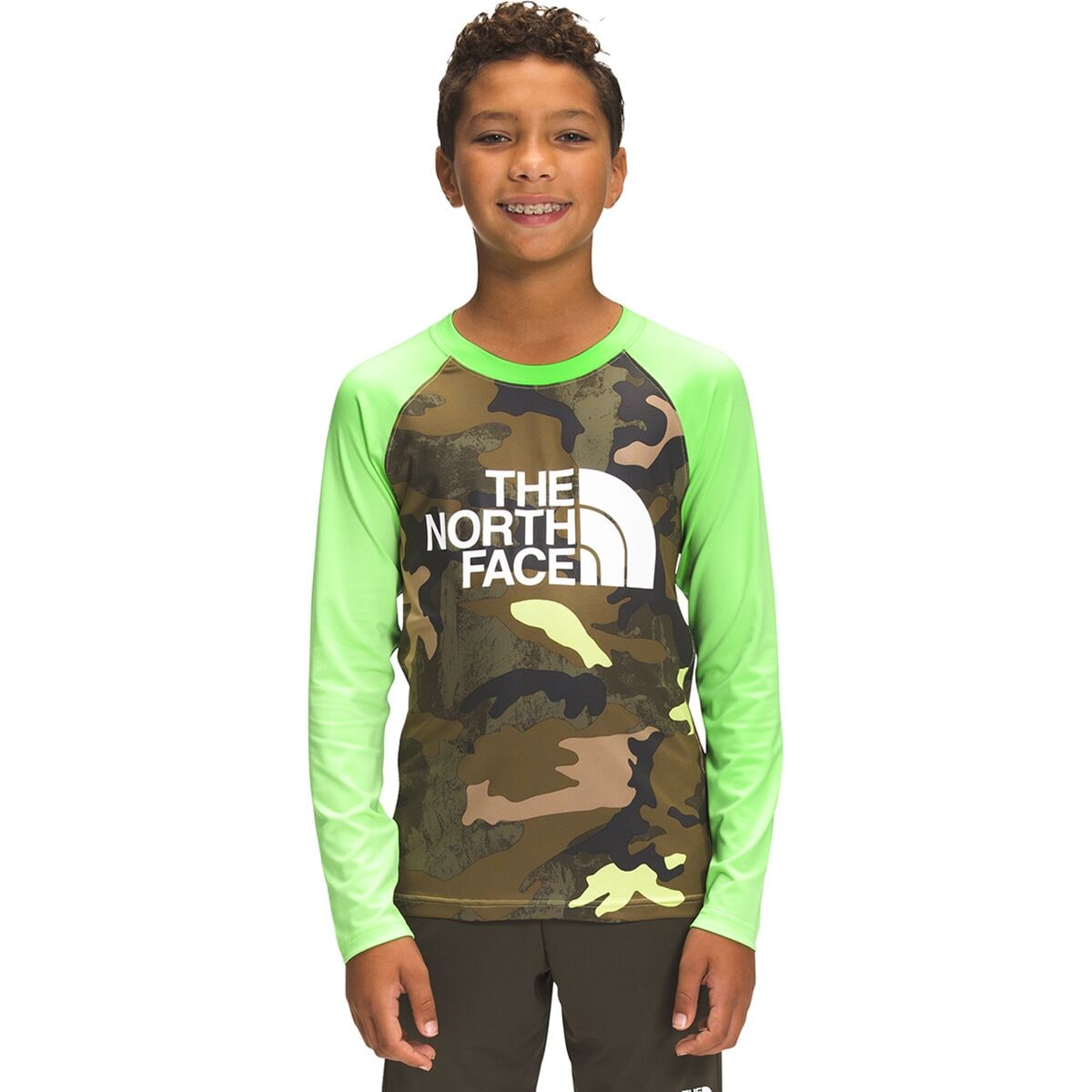 The North Face Printed Amphibious Sun Long-Sleeve T-Shirt - Boys'