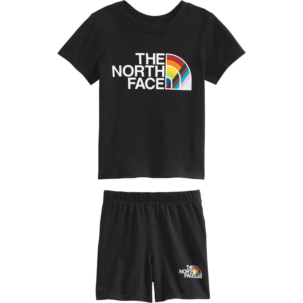 The North Face Printed Pride Cotton Summer Set - Toddlers'
