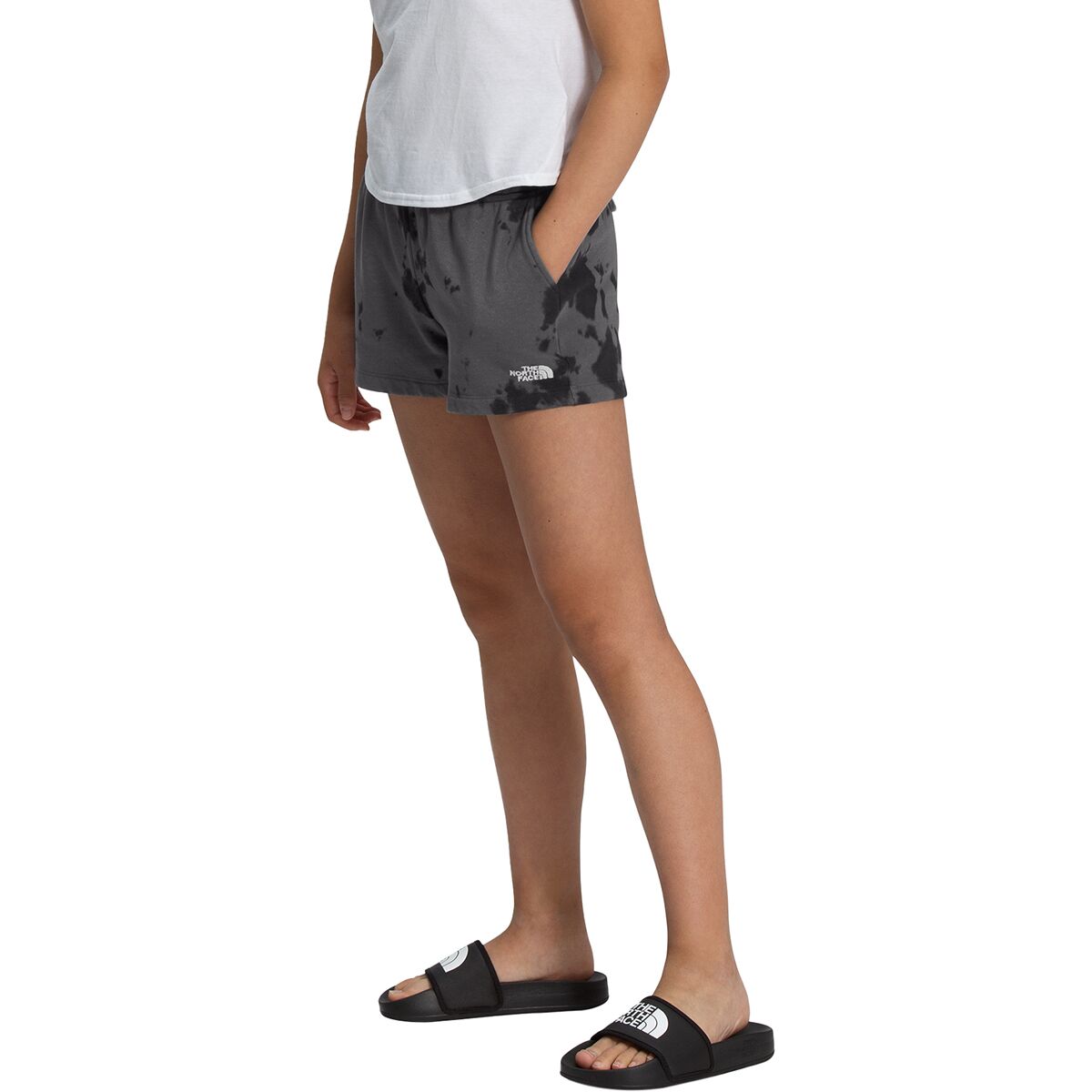 The North Face Printed Tie-Dye Camp Fleece Short - Girls'