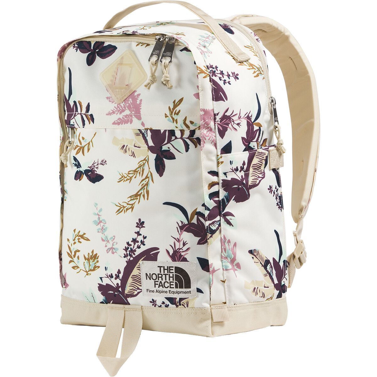 Image of The North Face Berkeley 16L Daypack White Dune Leaf Toss Print, One Size