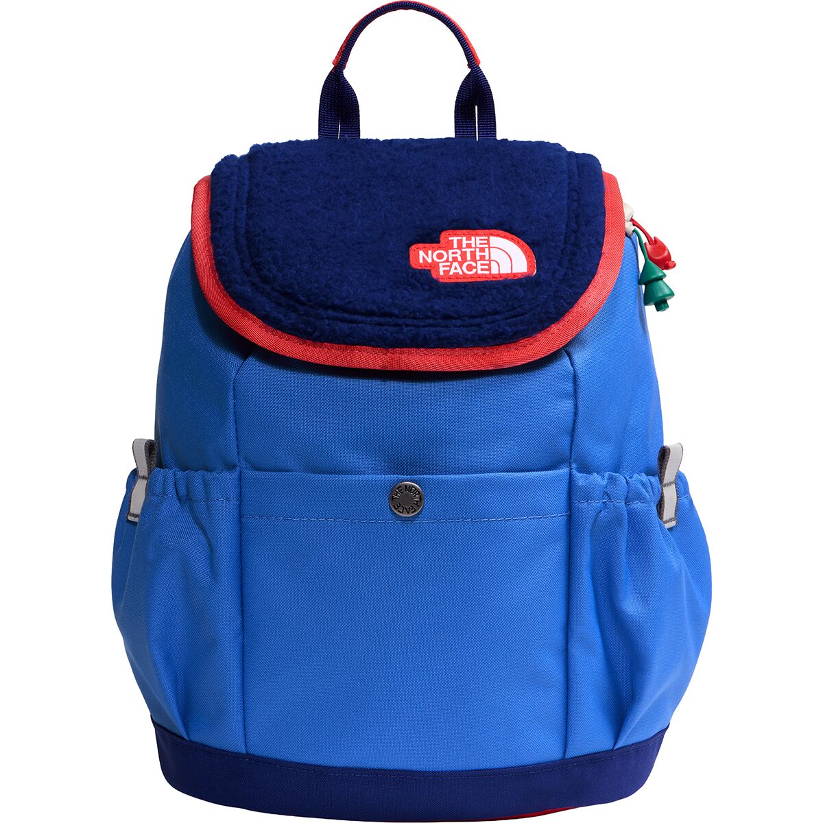 Image of The North Face Mini Explorer 10L Backpack - Kids' Active Blue/Bold Blue/Elevation Red, One Size