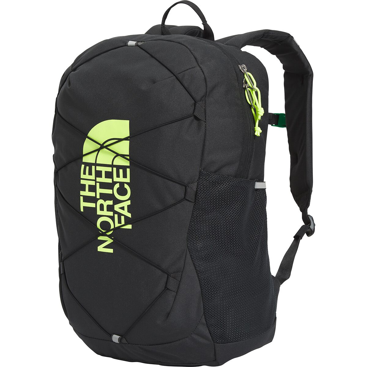 Image of The North Face Court Jester 25L Backpack - Kids' Asphalt Grey/LED Yellow/NPF, One Size
