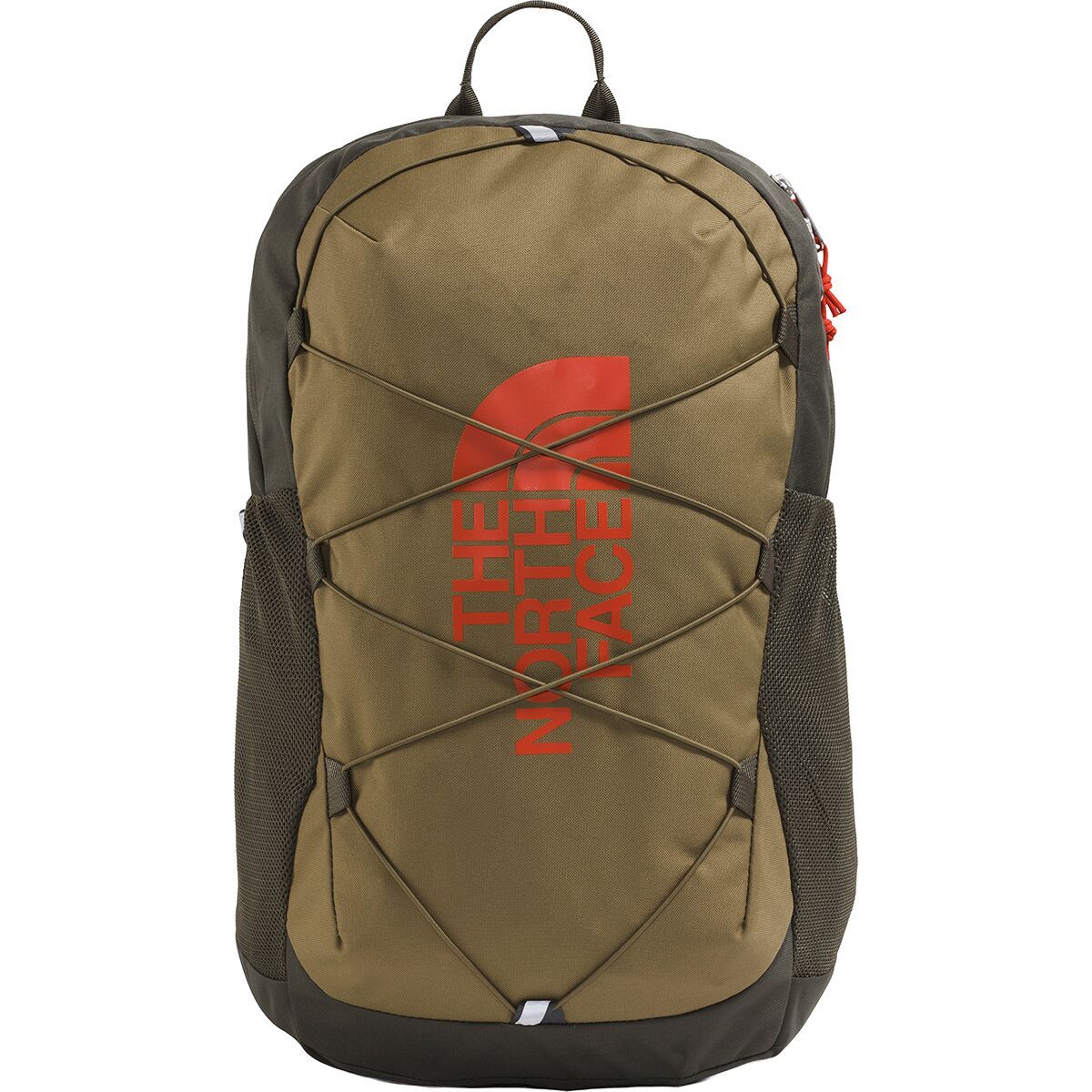 Image of The North Face Court Jester 25L Backpack - Kids' Cedar/New Taupe Green/Lava Red, One Size