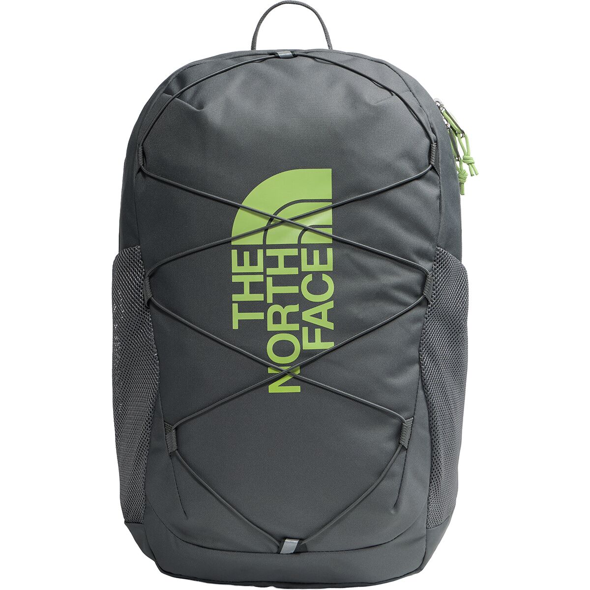 Image of The North Face Court Jester 25L Backpack - Kids' Smoked Pearl/Sport Moss, One Size