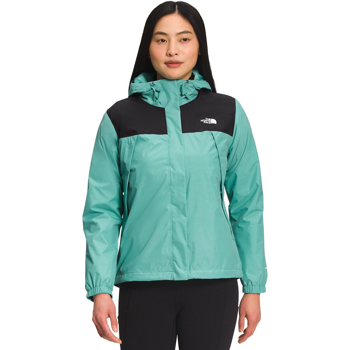 The North Face Antora Triclimate Jacket - Women's TNF Black/Wasabi, XXL
