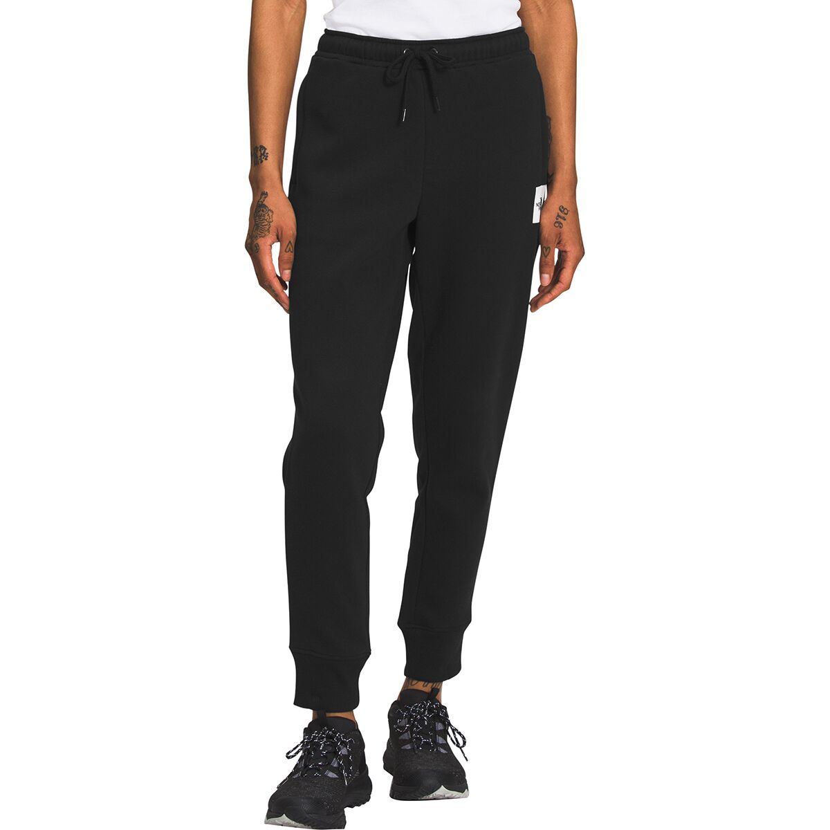 The North Face Box NSE Jogger - Women's TNF Black/TNF White, 3XL/Reg