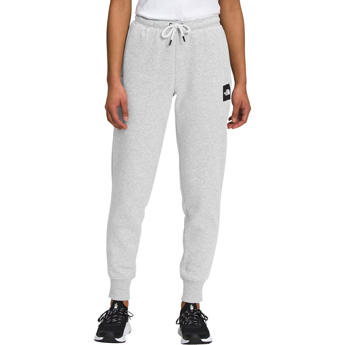 The North Face Box NSE Jogger - Women's TNF Light Grey Heather/TNF Black, 3XL/Reg