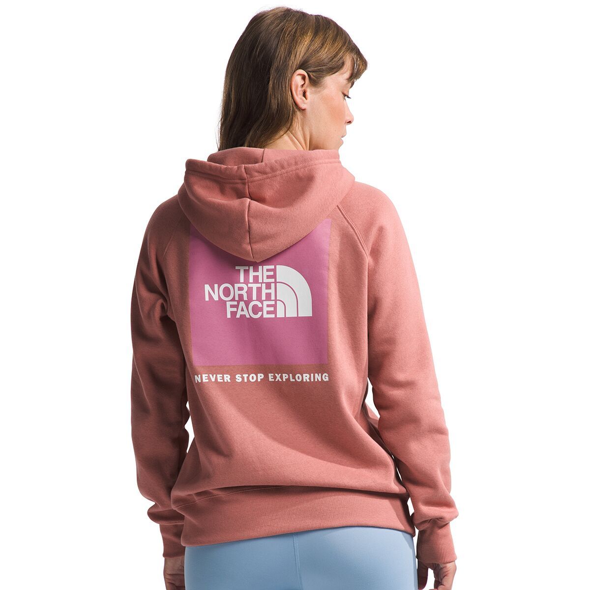 Image of The North Face Box NSE Pullover Hoodie - Women's Light Mahogany, S