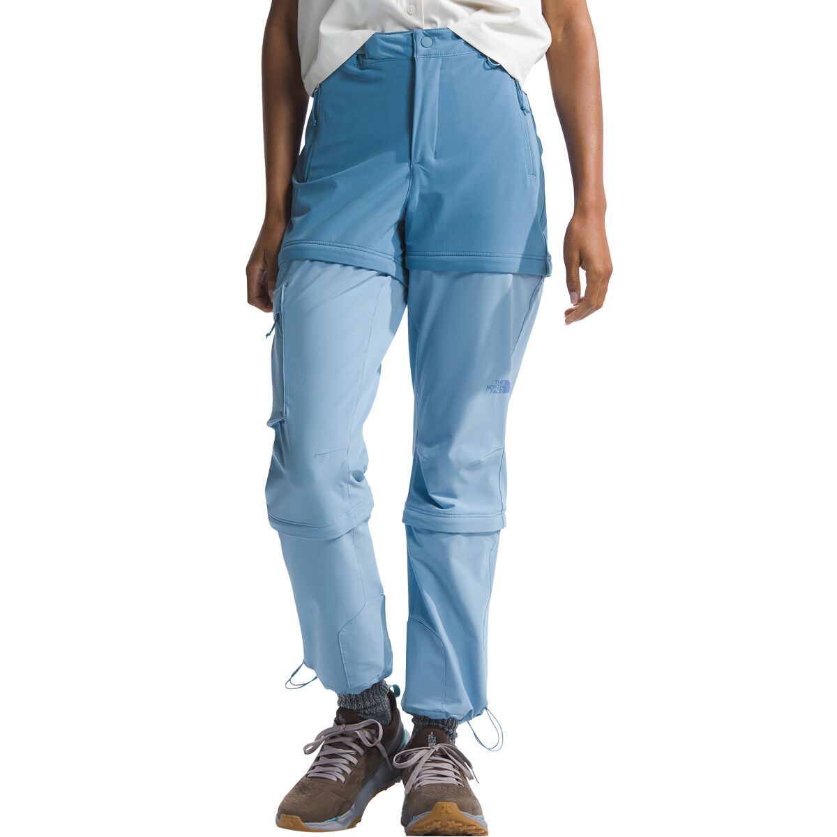 The North Face Bridgeway Zip-Off Pant - Women's Indigo Stone/Steel Blue, 16/Reg